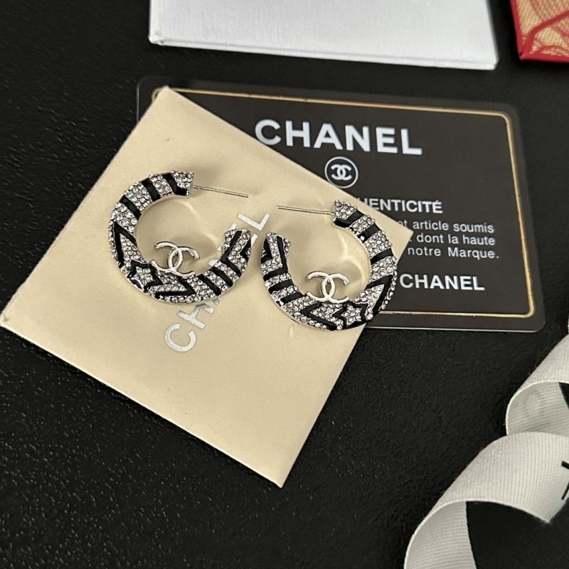 Ch*el earrings